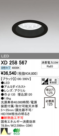 ODELIC ǥå LED 饤 XD258567 ᥤ̿