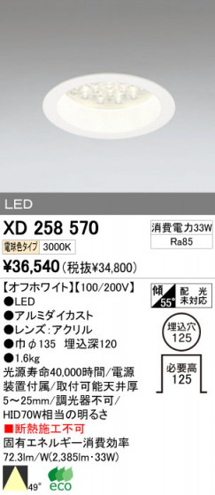 ODELIC ǥå LED 饤 XD258570 ᥤ̿