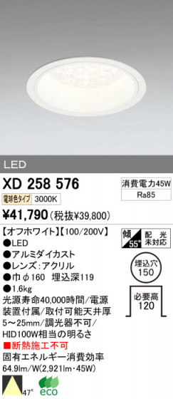 ODELIC ǥå LED 饤 XD258576 ᥤ̿