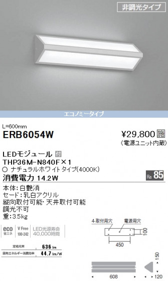 ƣ ENDO LED ֥饱å ERB6054W ᥤ̿