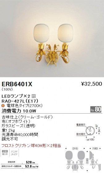 ƣ ENDO LED ֥饱å ERB6401X ᥤ̿
