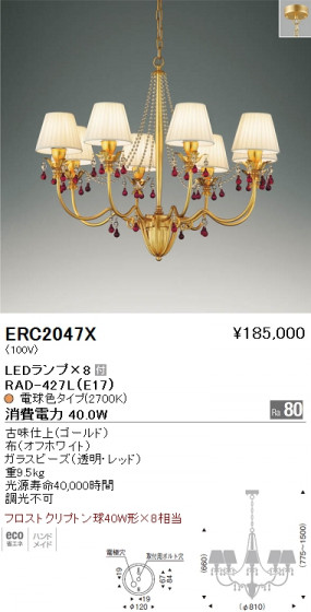 ƣ ENDO LED ǥꥢ ERC2047X ᥤ̿