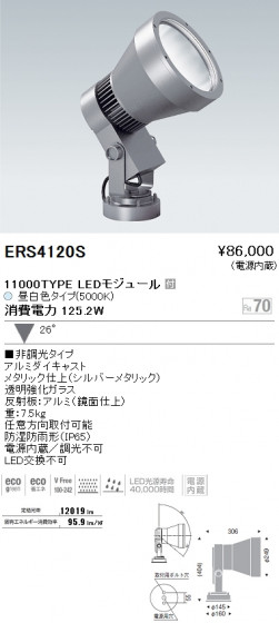 ƣ ENDO LED ȥɥ ERS4120S ᥤ̿