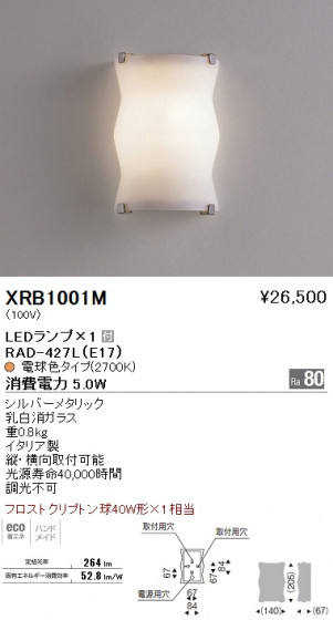 ƣ ENDO LED ֥饱å XRB1001M ᥤ̿