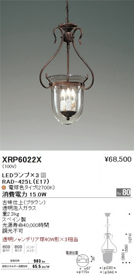 ƣ ENDO LED ڥ ǥꥢ XRP6022X ᥤ̿