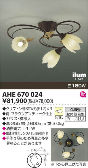 KOIZUMI AHE670024 ᥤ̿