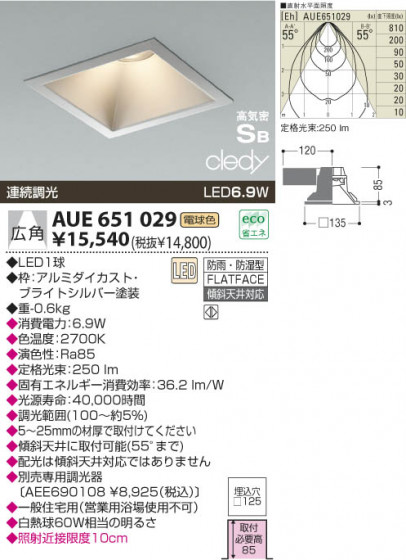 KOIZUMI LED ɱɼⵤ̩饤 AUE651029 ᥤ̿