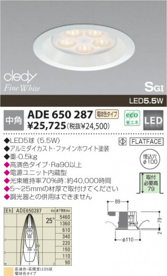 KOIZUMI ADE650287 ᥤ̿