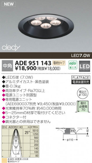 KOIZUMI ADE951143 ᥤ̿