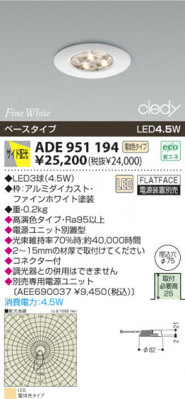 KOIZUMI ADE951194 ᥤ̿
