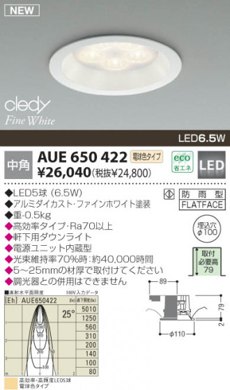KOIZUMI AUE650422 ᥤ̿