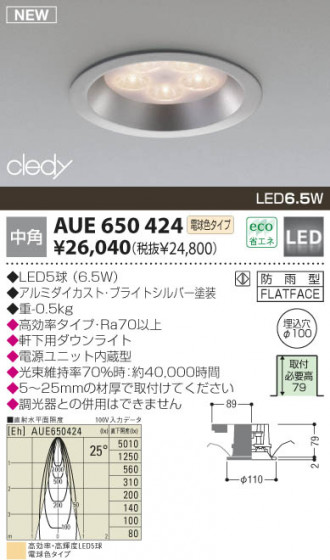 KOIZUMI AUE650424 ᥤ̿