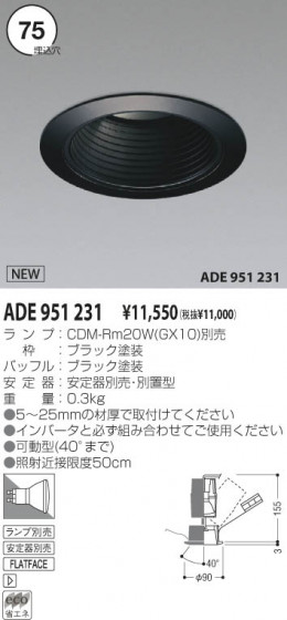 KOIZUMI ADE951231 ᥤ̿
