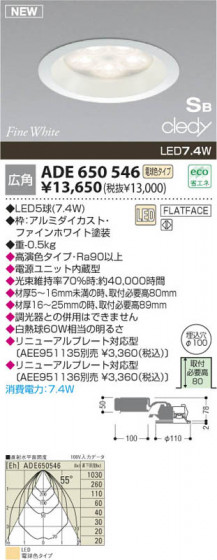KOIZUMI ADE650546 ᥤ̿