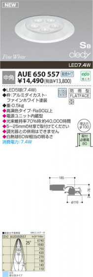 KOIZUMI AUE650557 ᥤ̿