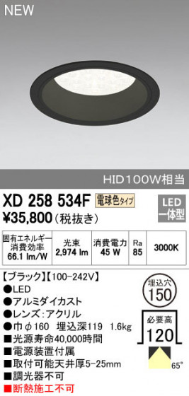 ODELIC ǥå 饤 XD258534F ᥤ̿