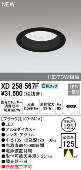 ODELIC ǥå 饤 XD258567F ᥤ̿