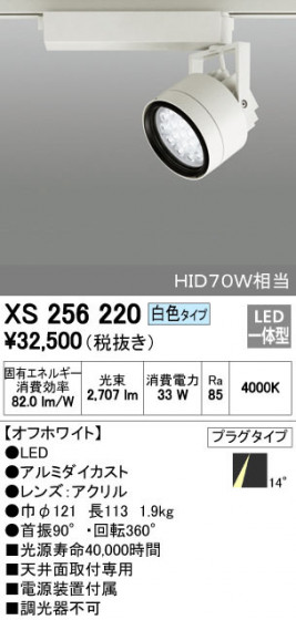 ODELIC ǥå ݥåȥ饤 XS256220 ᥤ̿