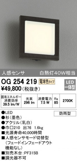 ODELIC ǥå ƥꥢ饤 OG254219 ᥤ̿