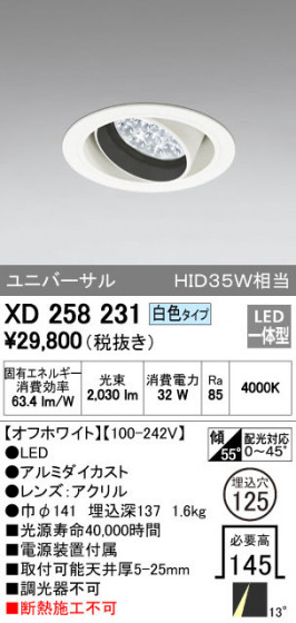 ODELIC ǥå 饤 XD258231 ᥤ̿