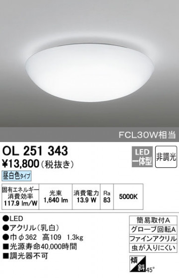 ODELIC ǥå 󥰥饤 OL251343 ñʲ