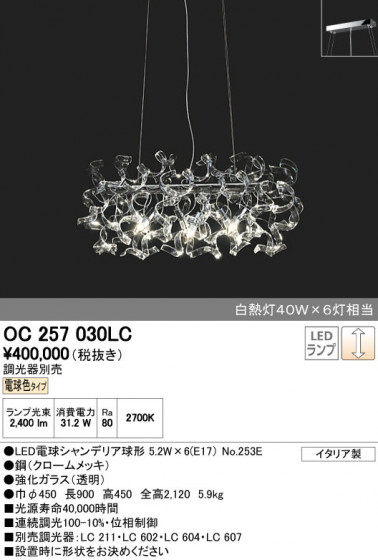 ODELIC ǥå ǥꥢ OC257030LC ñʲ