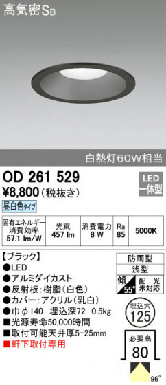 ODELIC ǥå ƥꥢ饤 OD261529 ñʲ