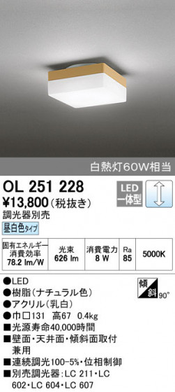 ODELIC ǥå 󥰥饤 OL251228 ñʲ