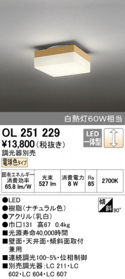 ODELIC ǥå 󥰥饤 OL251229 ñʲ