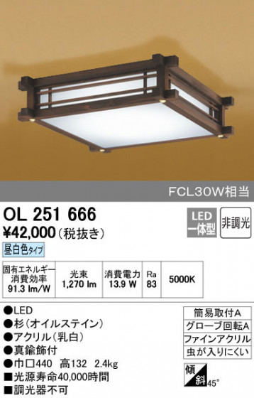 ODELIC ǥå 󥰥饤 OL251666 ñʲ
