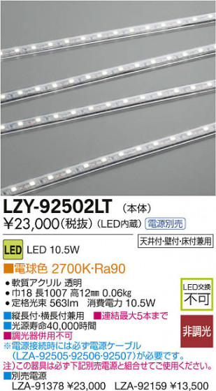 ʼ̿DAIKO ŵ LEDĴܾѴ LZY-92502LT