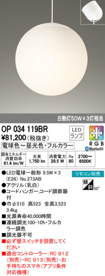 ODELIC ǥå LED ȴ OP034119BR ᥤ̿
