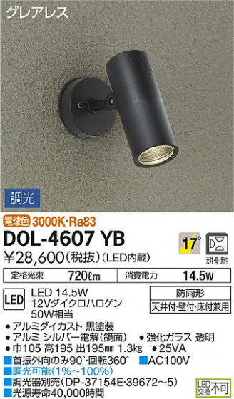 DAIKO ŵ ȥɥݥå DOL-4607YB ᥤ̿