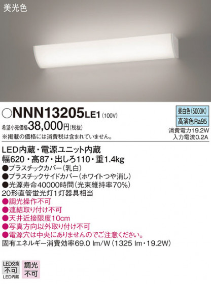 Panasonic Х롼饤 ֥饱å NNN13205LE1 ᥤ̿