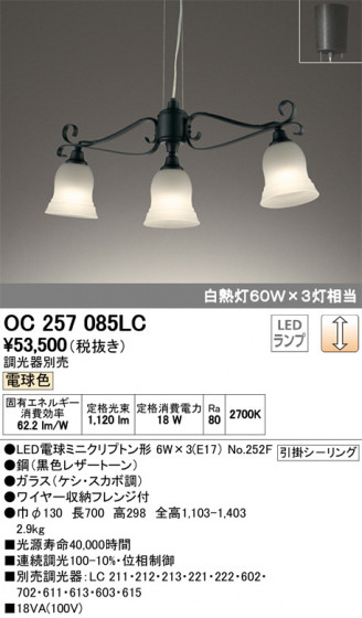 ODELIC ǥå ǥꥢ OC257085LC ᥤ̿