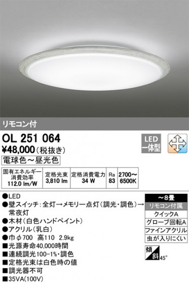 ODELIC ǥå 󥰥饤 OL251064 ᥤ̿