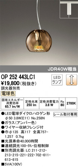 ODELIC ǥå ڥȥ饤 OP252443LC1 ᥤ̿