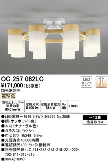 ODELIC ǥå ǥꥢ OC257062LC ᥤ̿