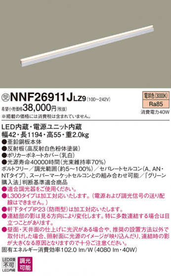 Panasonic ۲ NNF26911JLZ9 ᥤ̿