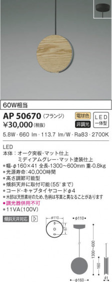 KOIZUMI ߾ ڥ AP50670 β