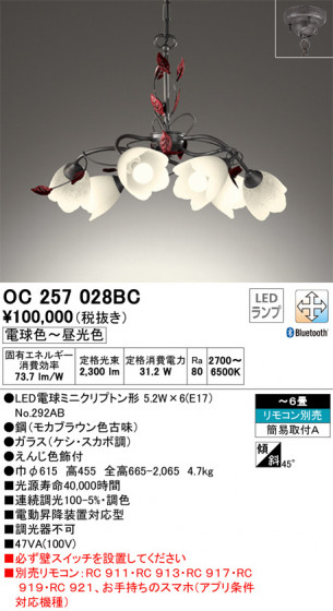 ODELIC ǥå ǥꥢ OC257028BC ᥤ̿