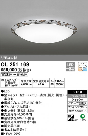 ODELIC ǥå 󥰥饤 OL251169 ᥤ̿