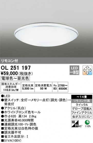 ODELIC ǥå 󥰥饤 OL251197 ᥤ̿