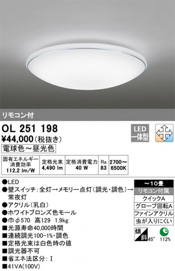 ODELIC ǥå 󥰥饤 OL251198 ᥤ̿
