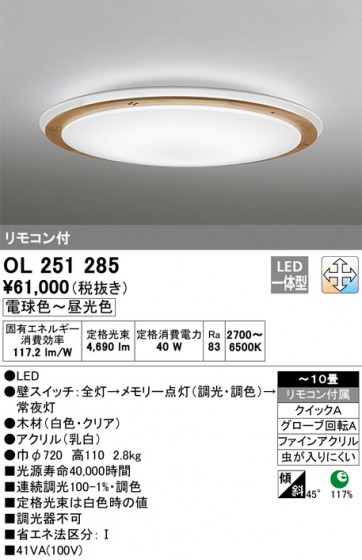 ODELIC ǥå 󥰥饤 OL251285 ᥤ̿