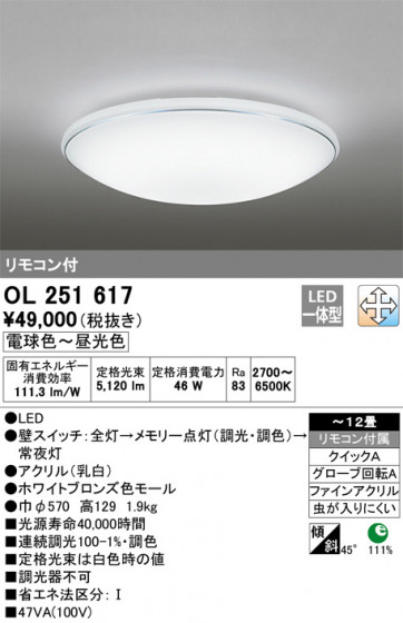 ODELIC ǥå 󥰥饤 OL251617 ᥤ̿