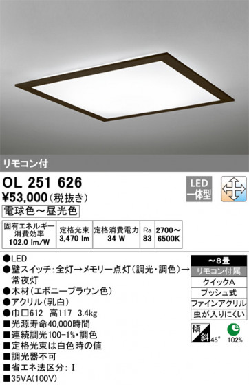 ODELIC ǥå 󥰥饤 OL251626 ᥤ̿