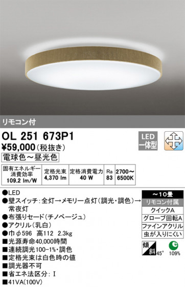 ODELIC ǥå 󥰥饤 OL251673P1 ᥤ̿