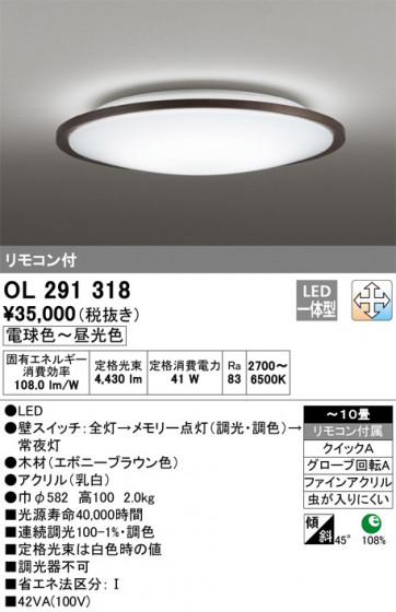 ODELIC ǥå 󥰥饤 OL291318 ᥤ̿