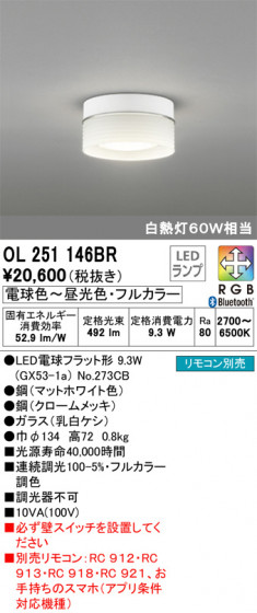 ODELIC ǥå 󥰥饤 OL251146BR ᥤ̿